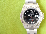 Rolex Explorer ii 16570 GMT 1995 40MM Black Dial SERVICED Travel Box and Service Papers - WearingTime Luxury Watches