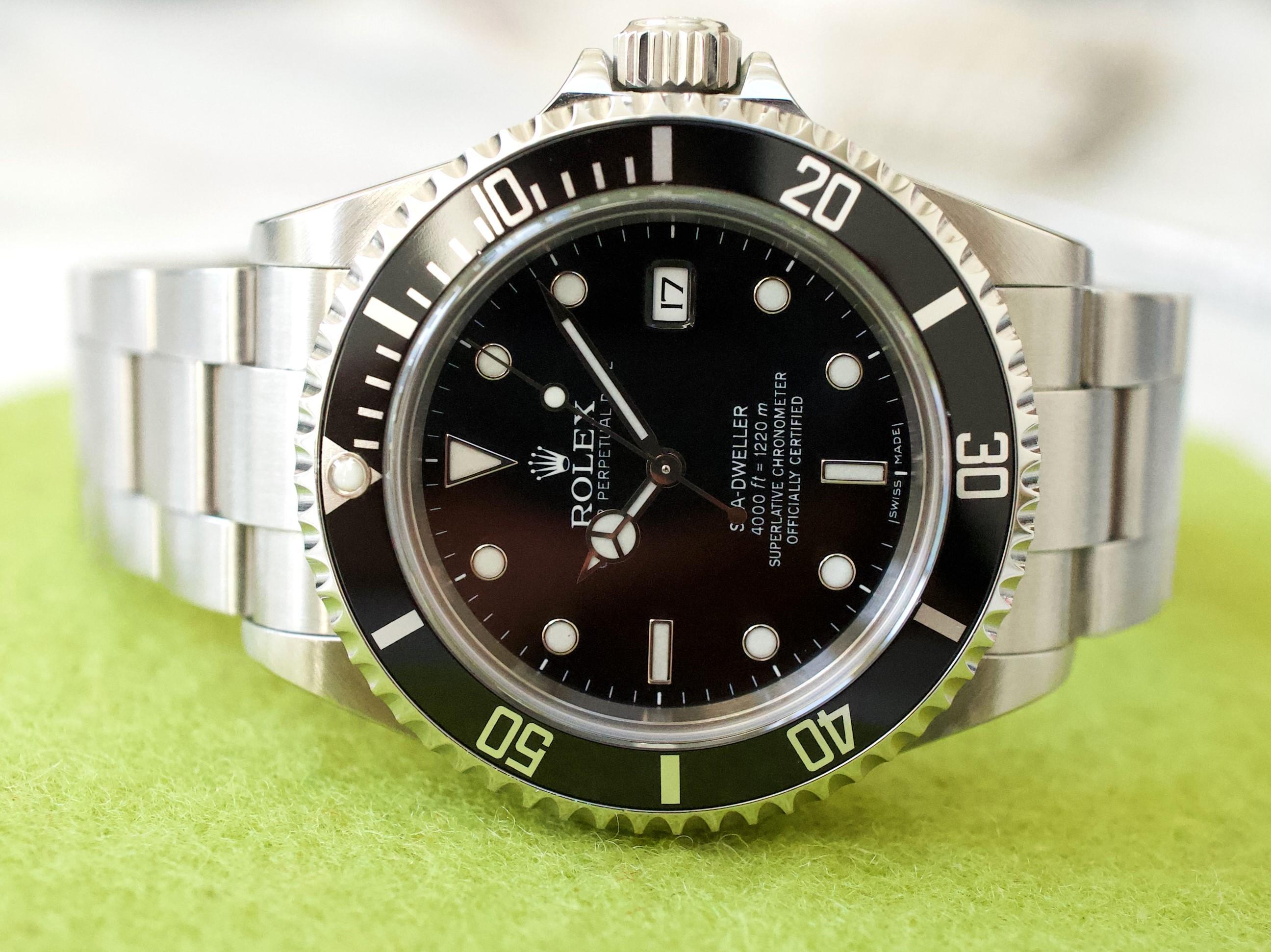 Rolex 2007 pre-owned Sea-Dweller 40mm - Black