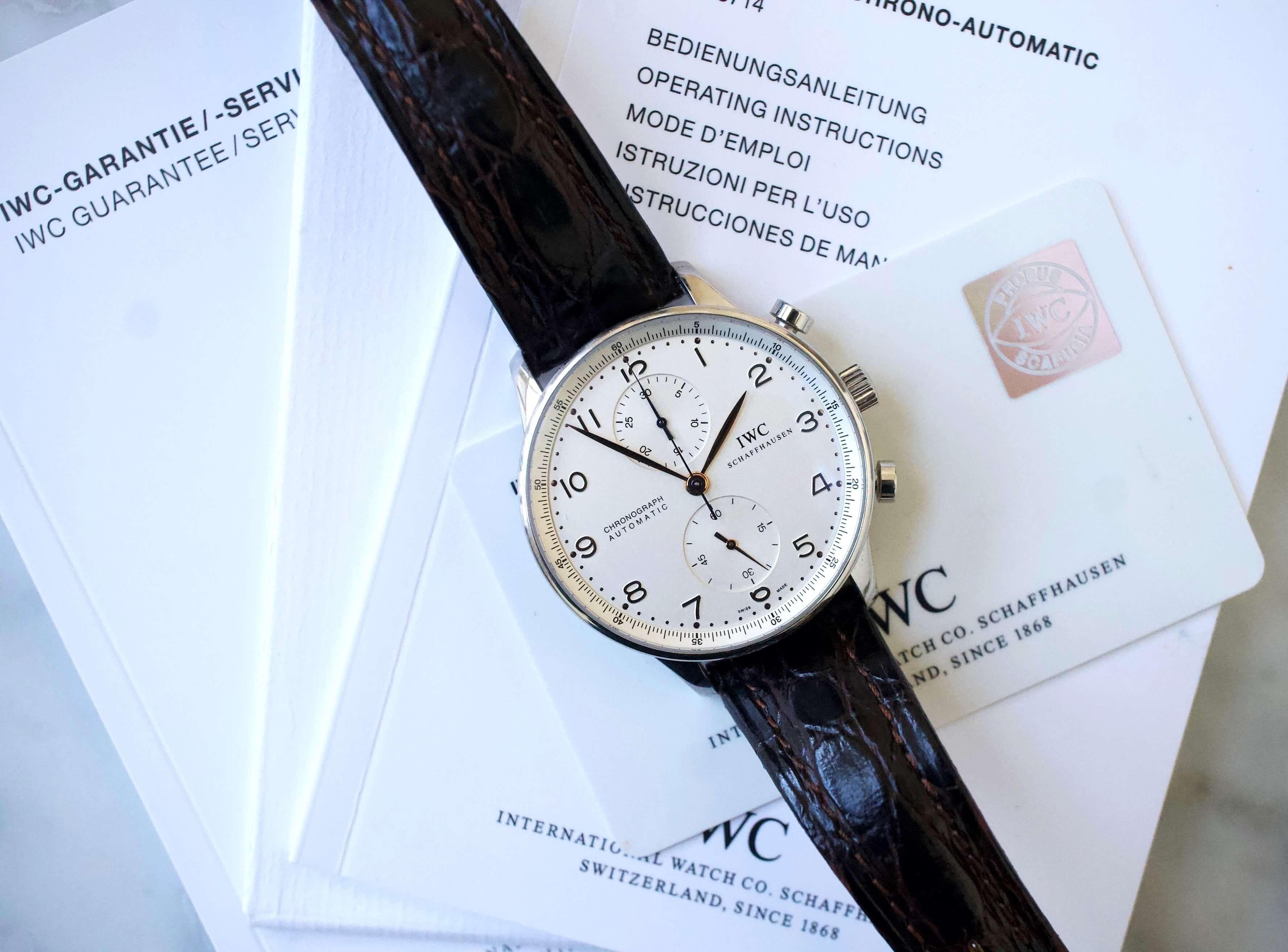 Iwc portugieser chronograph iw371445 hotsell