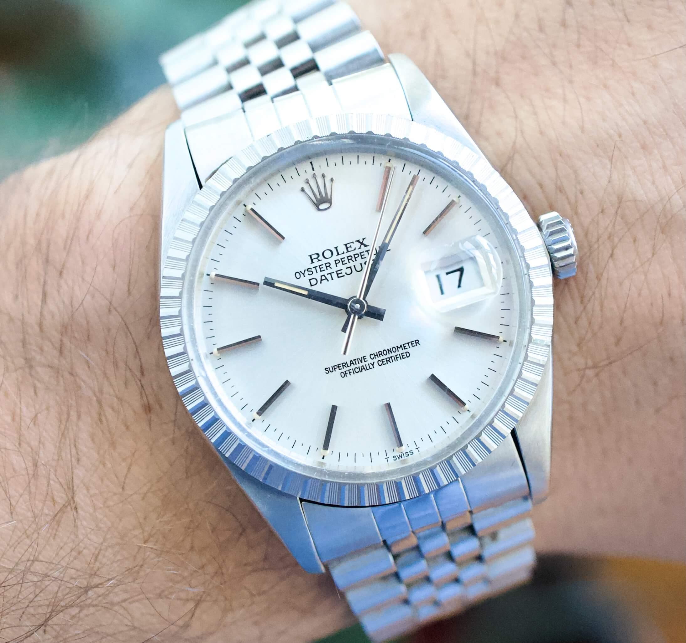 SOLDOUT Rolex Datejust 36MM 16030 Automatic Silver Dial Steel