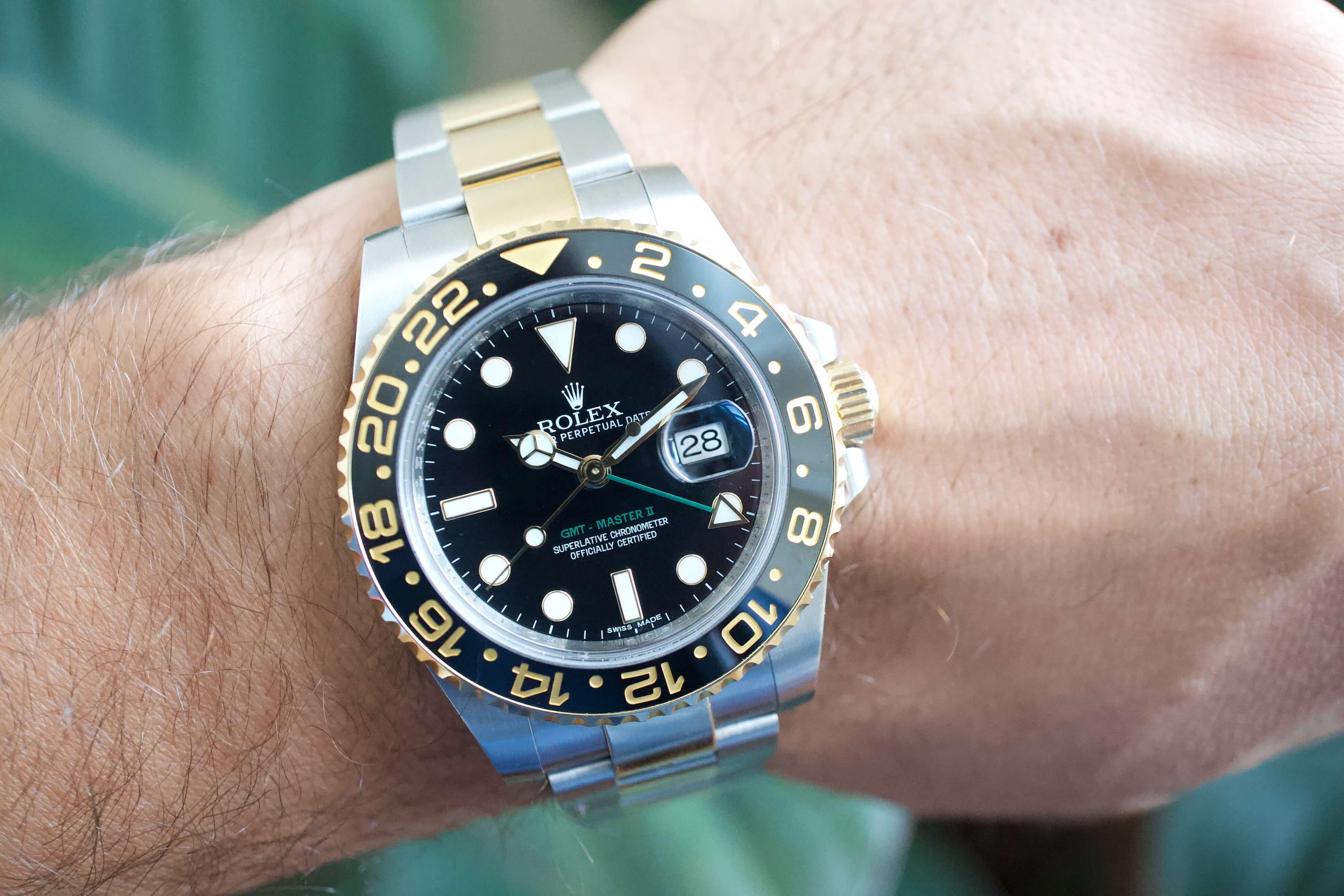 Rolex gmt outlet master ii 16233