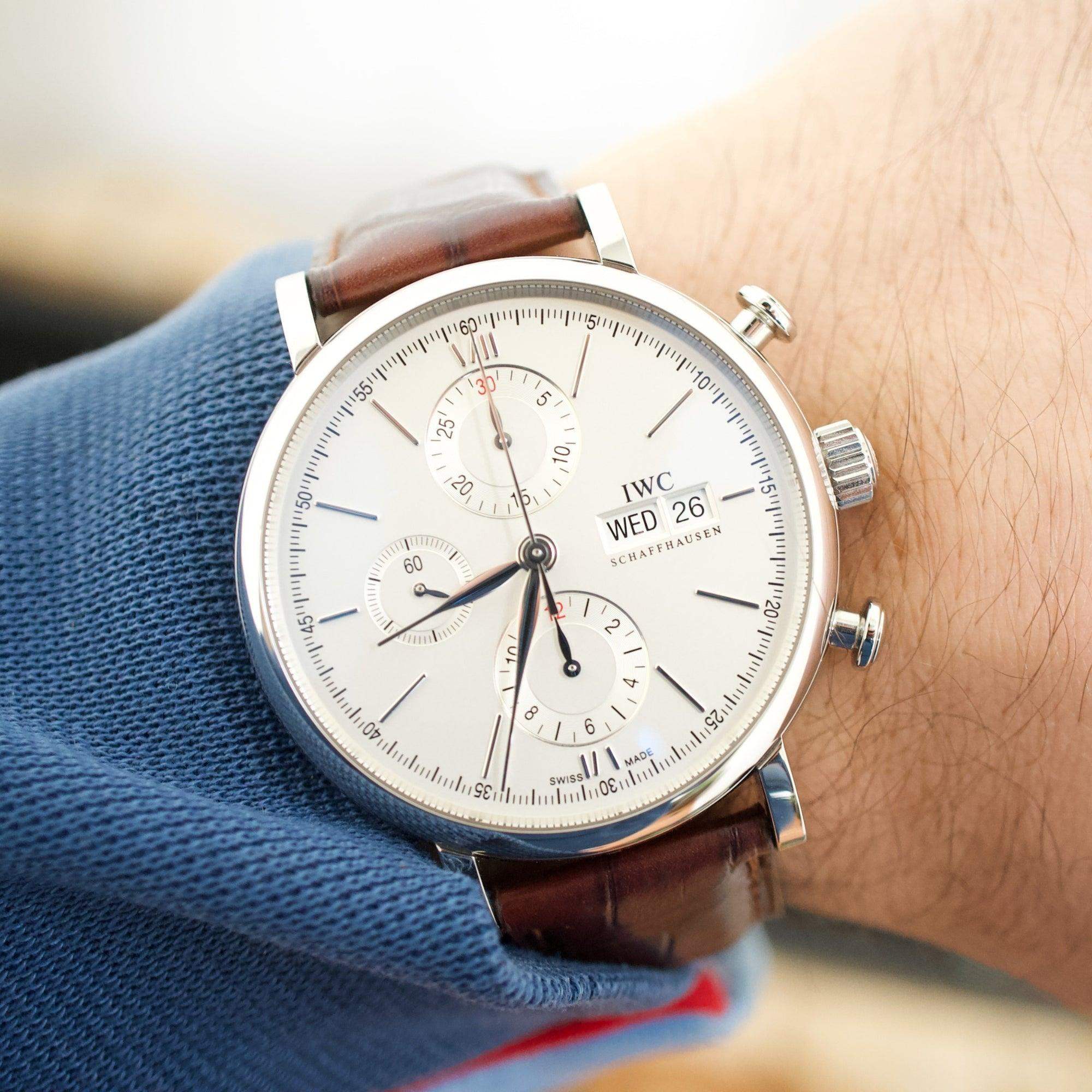 Iwc portofino chronograph iw391007 hotsell