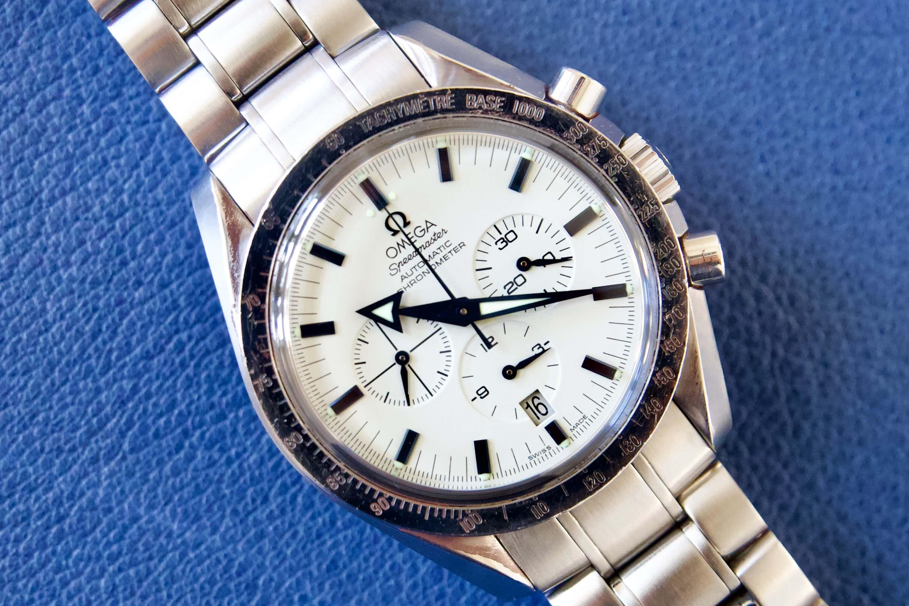 Omega speedmaster hotsell broad arrow chronograph