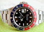 SOLD OUT: Rolex GMT-Master Pepsi 16750 40MM Automatic Serviced Box 1985 - WearingTime Luxury Watches