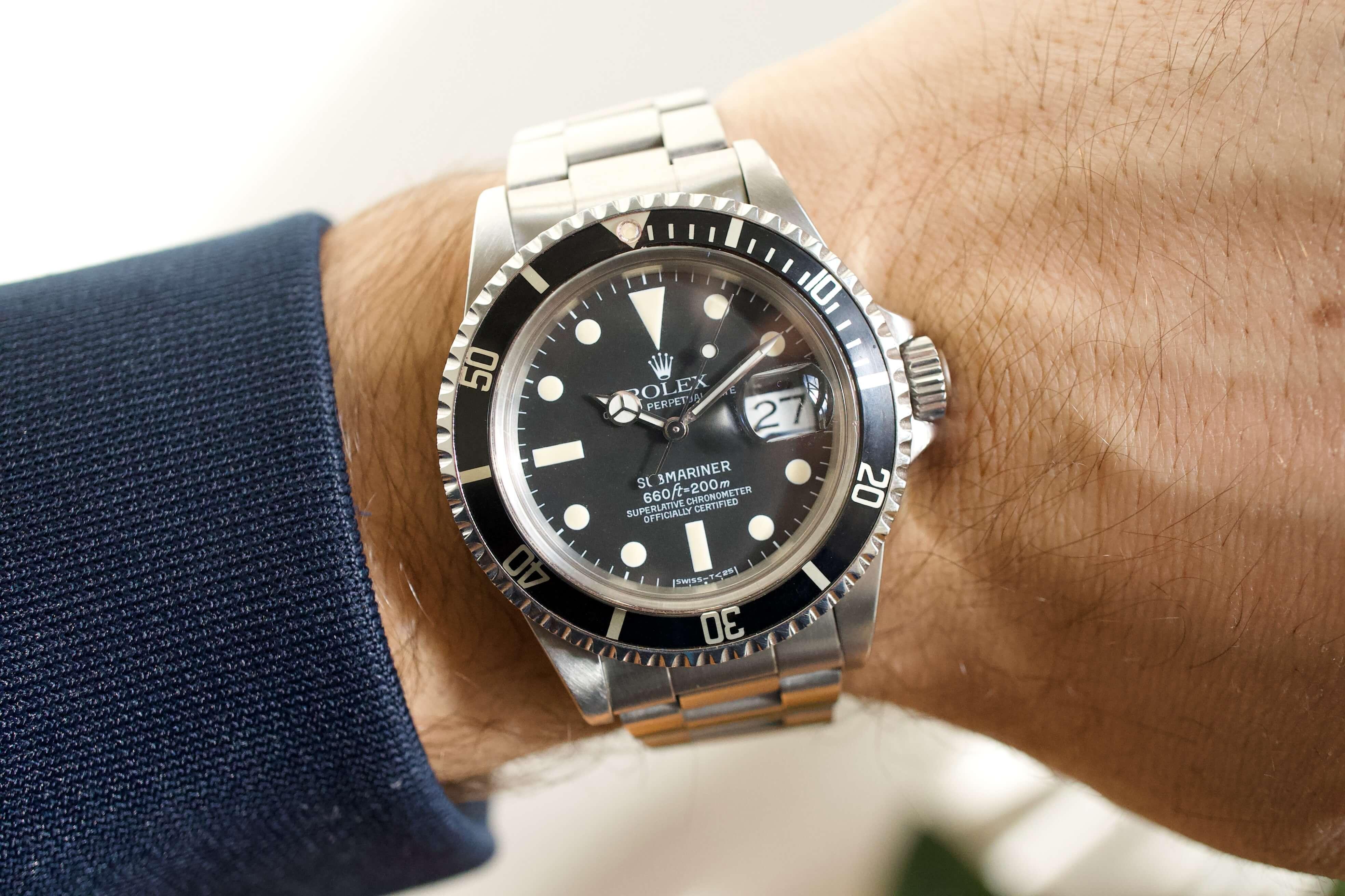 SOLD OUT Rolex Submariner 1680 40mm Black Dial Steel Vintage 1979