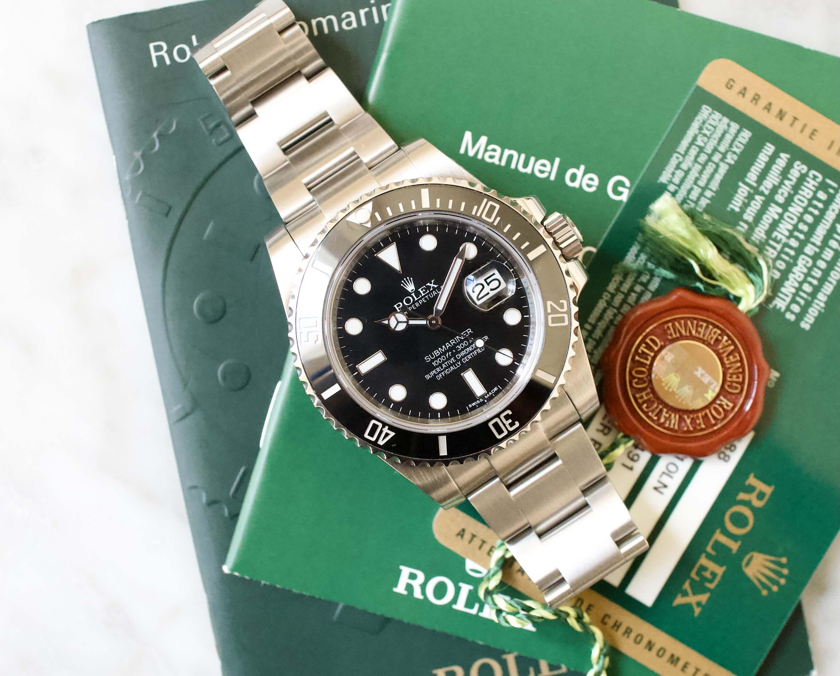 Rolex submariner outlet date 2014