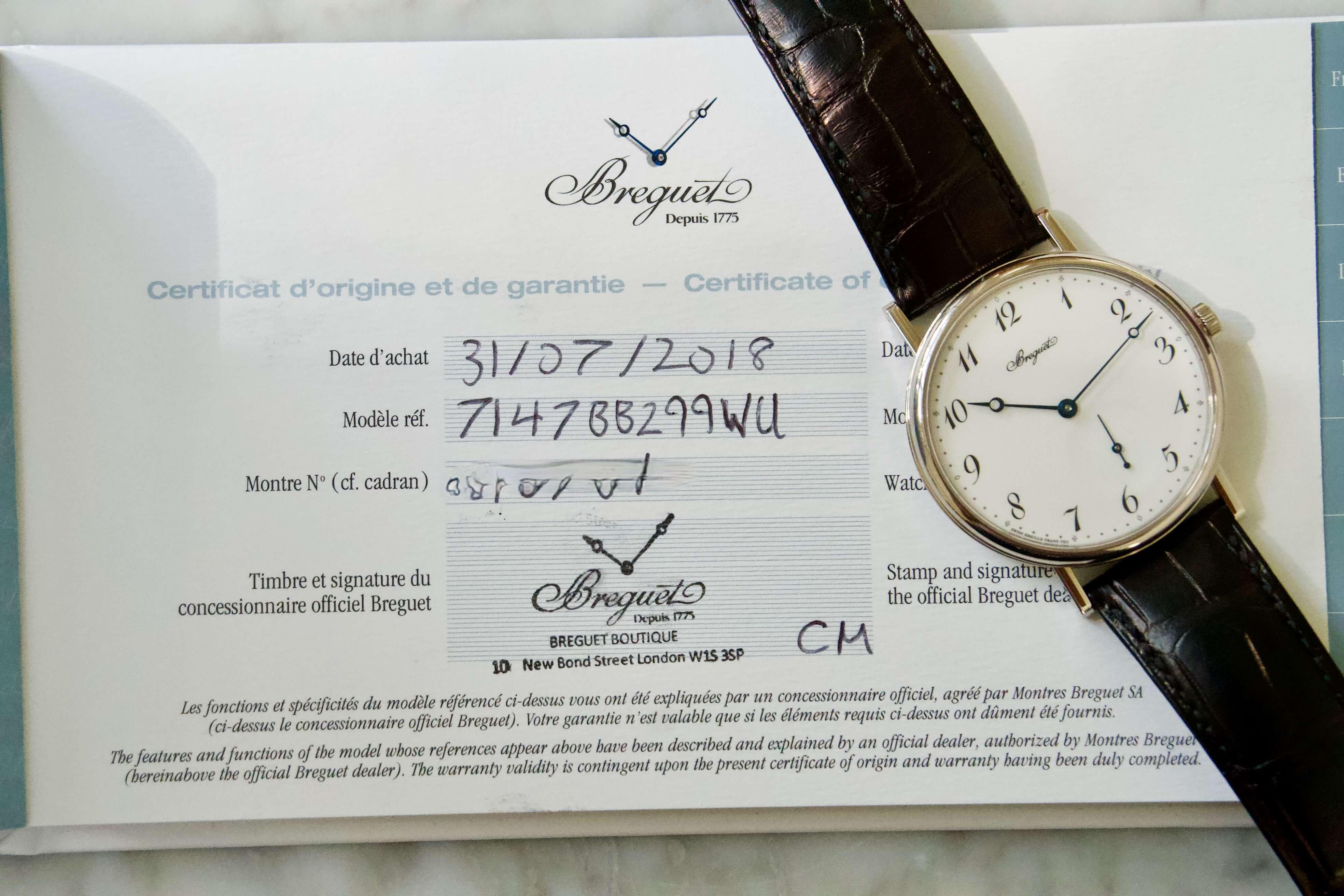 SOLDOUT Breguet Classique Automatic Grand Feu Enamel Men s