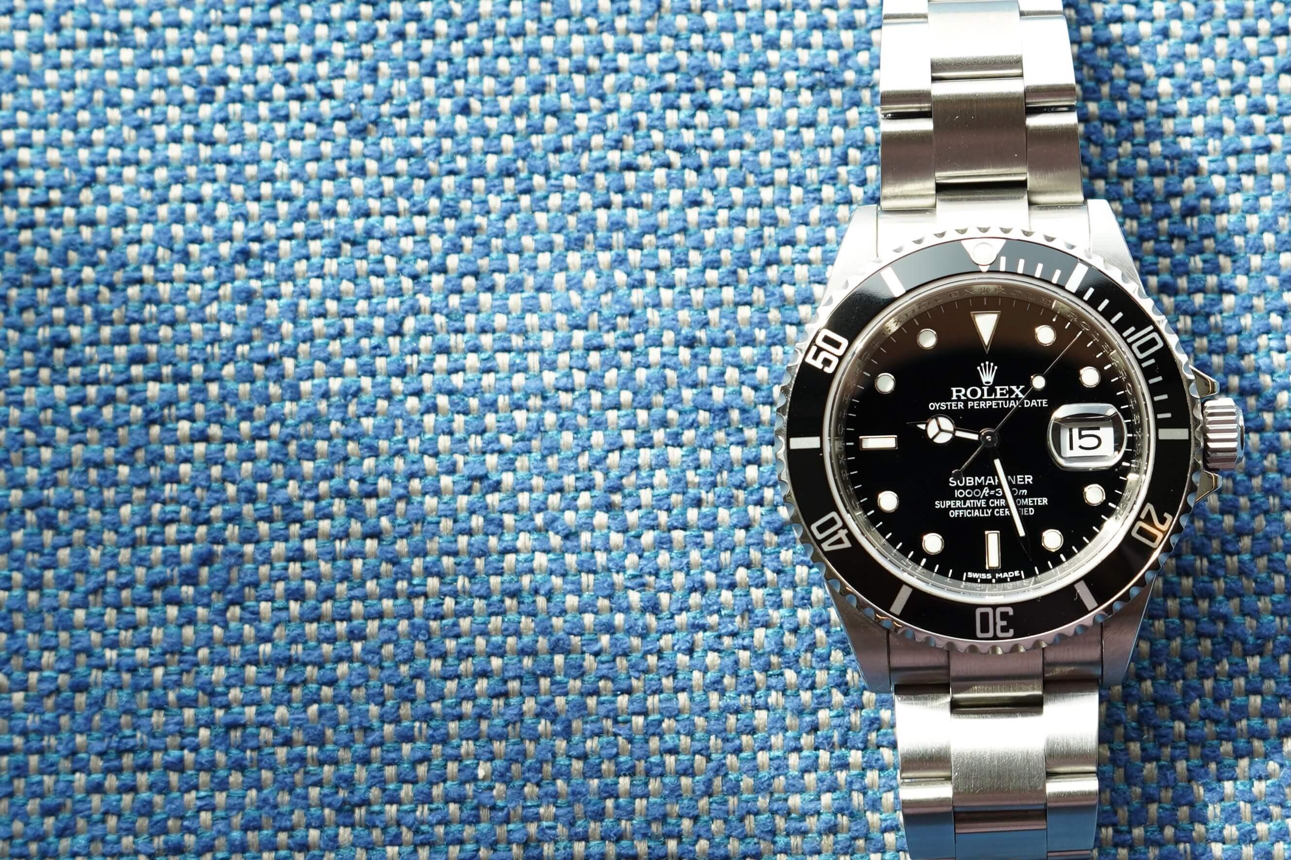 Rolex submariner sales 16610 falso