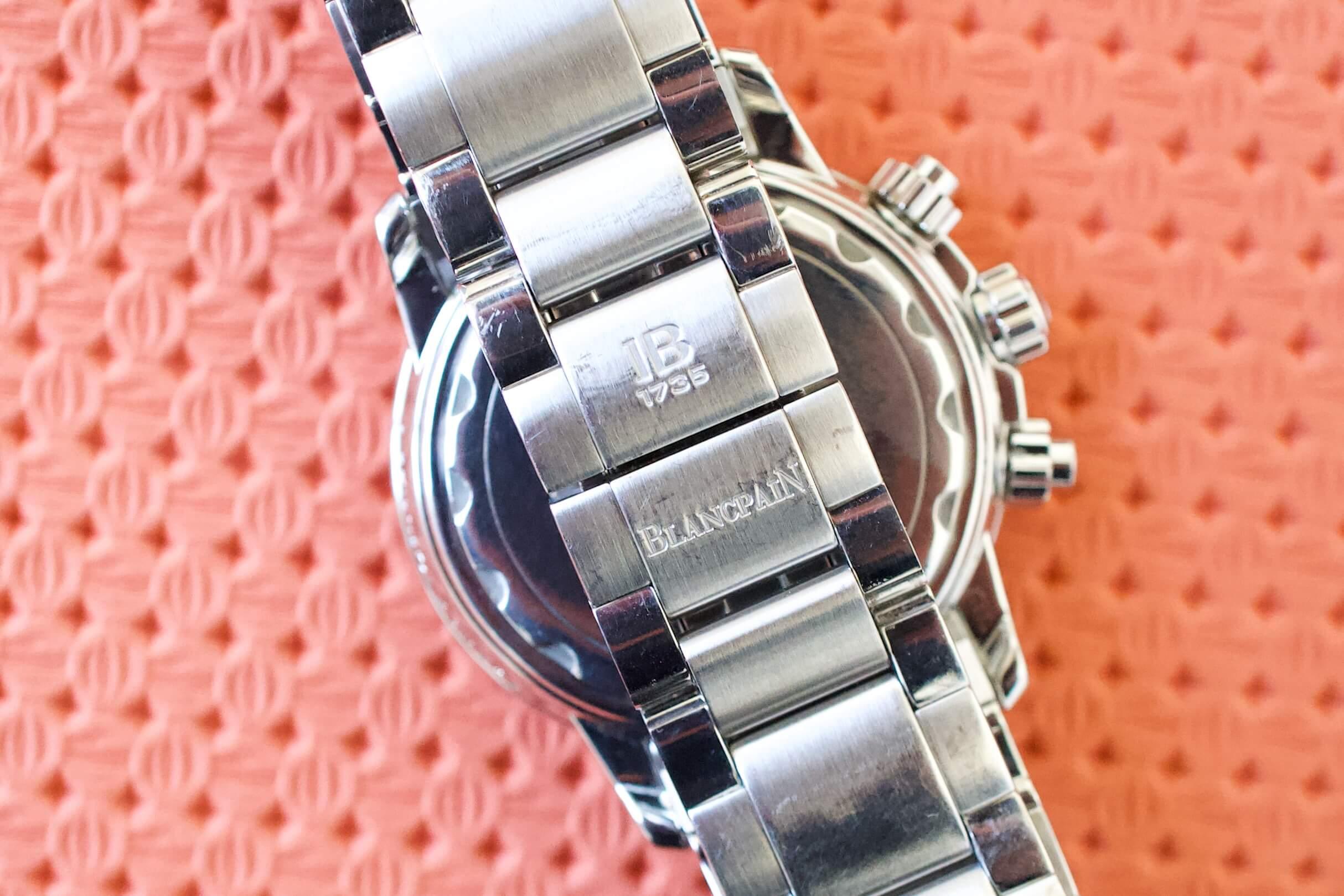 Blancpain steel outlet bracelet