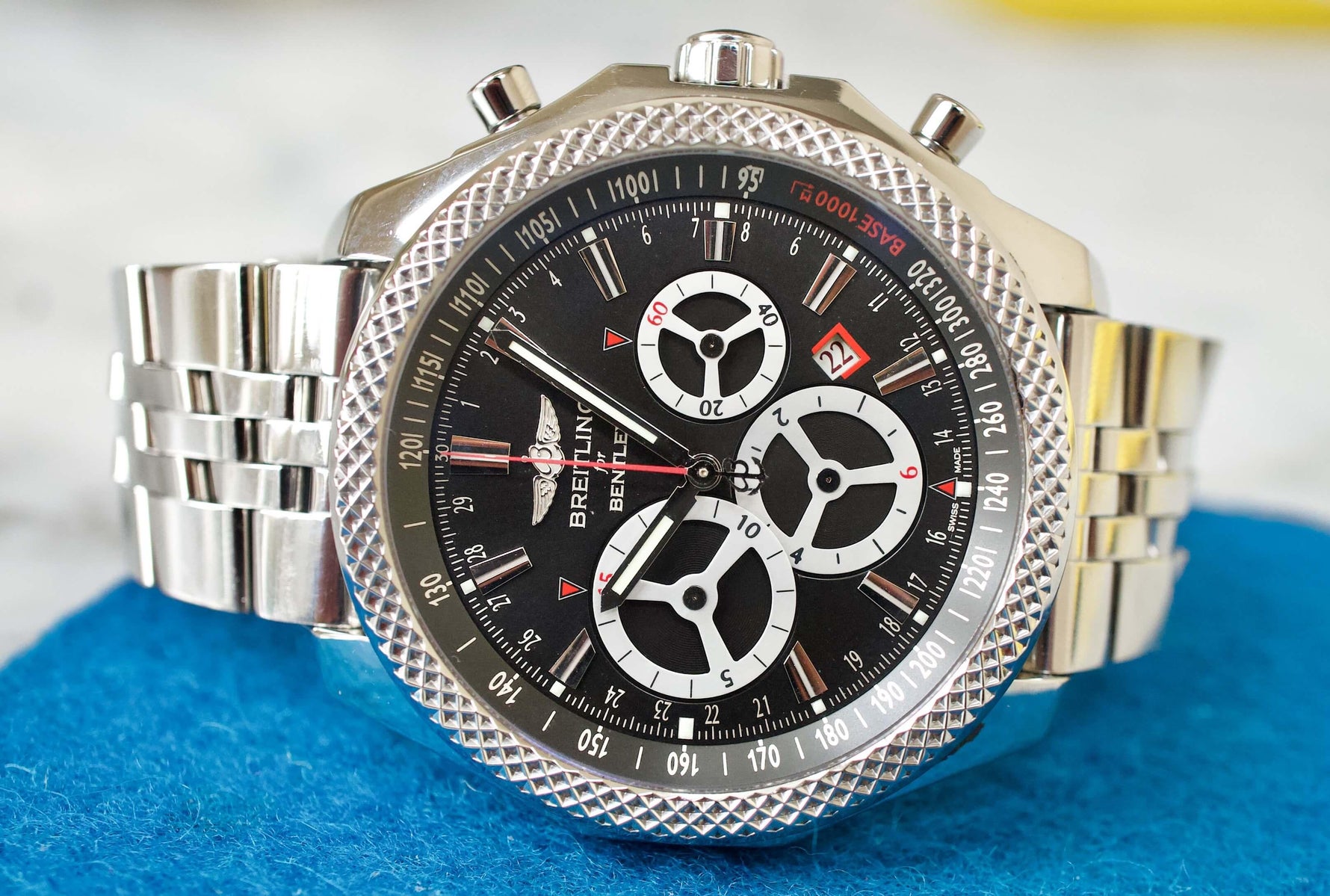 SOLD OUT: Breitling Bentley Bernato Racing A25366 Limited Edition Chronograph 49MM Box - WearingTime Luxury Watches