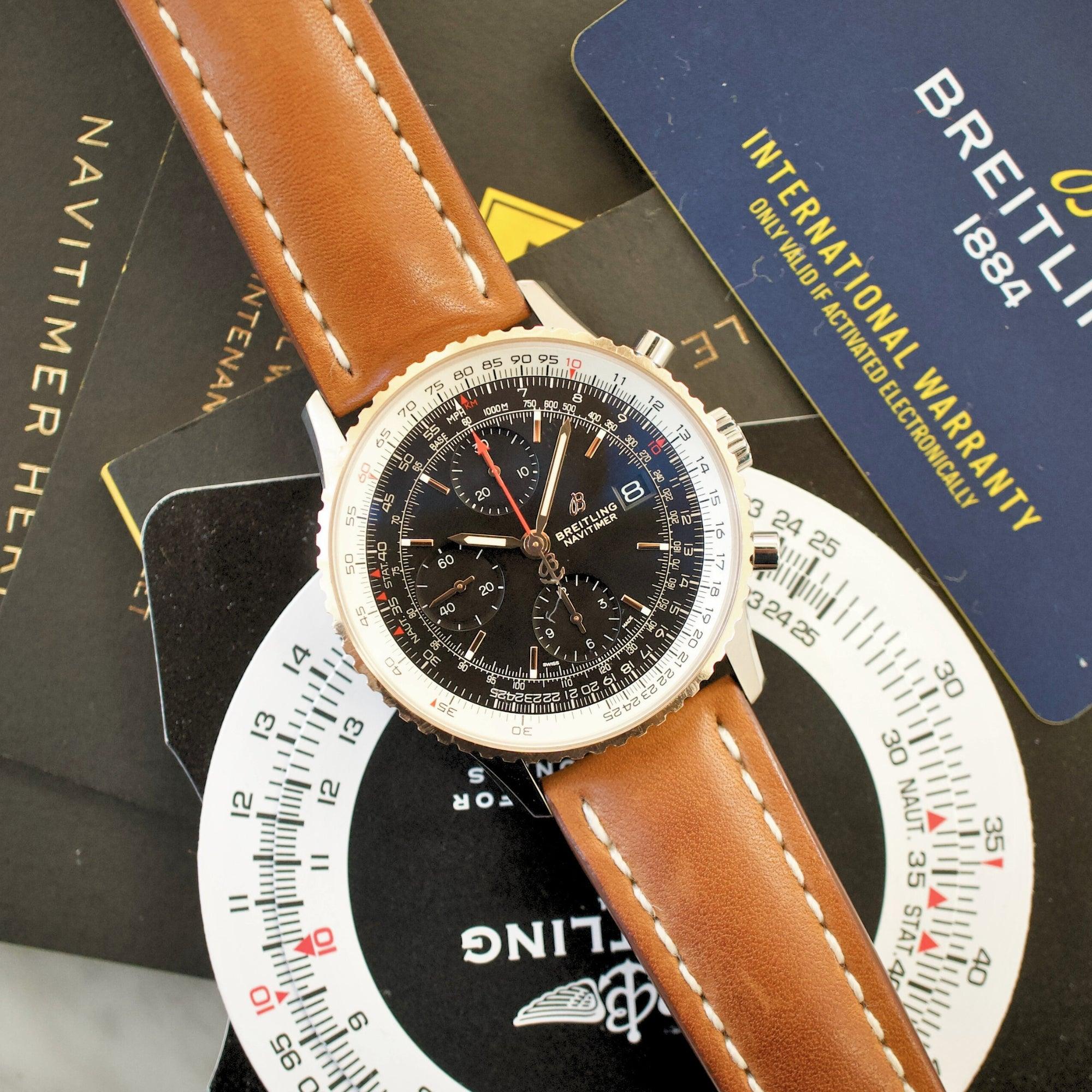 Breitling navitimer outlet blacksteel