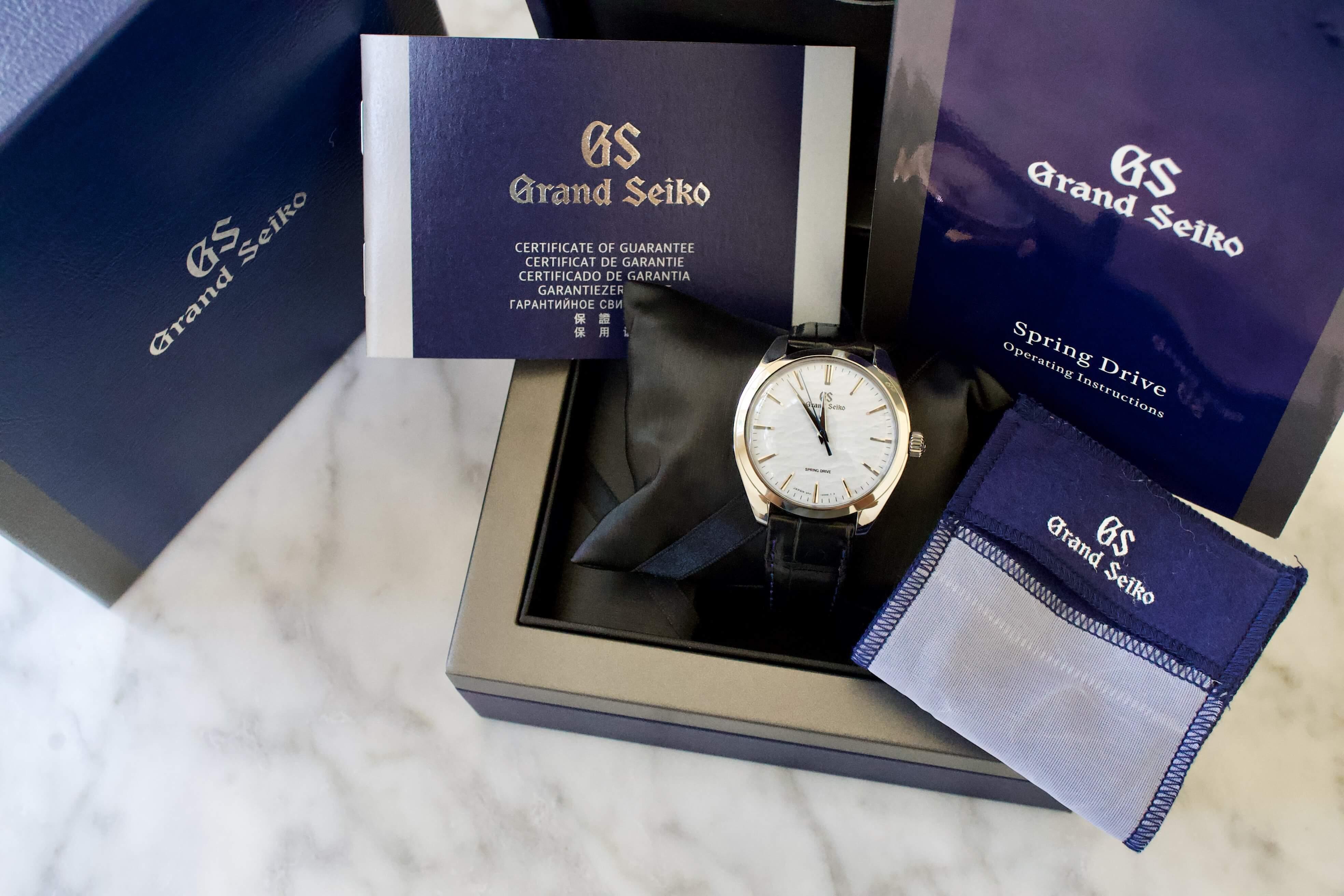 Grand discount seiko box