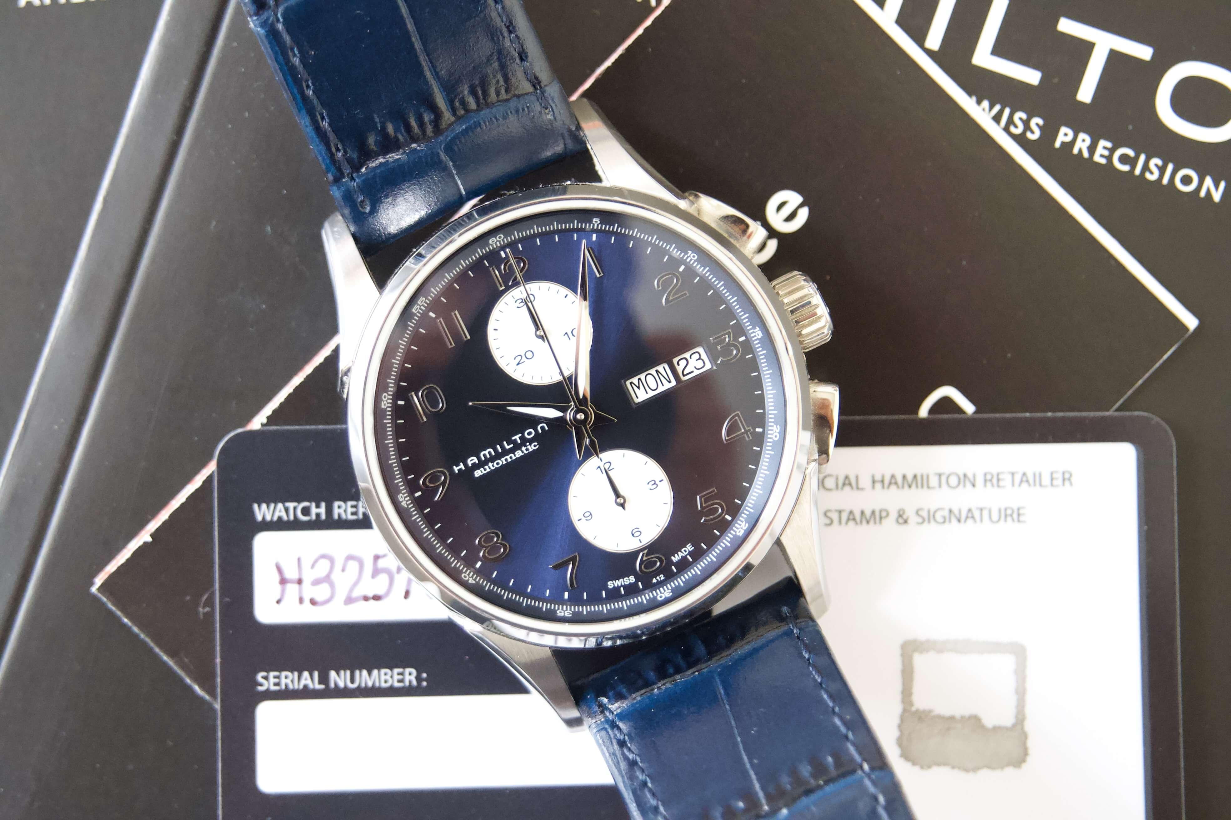 Hamilton jazzmaster maestro clearance 41mm