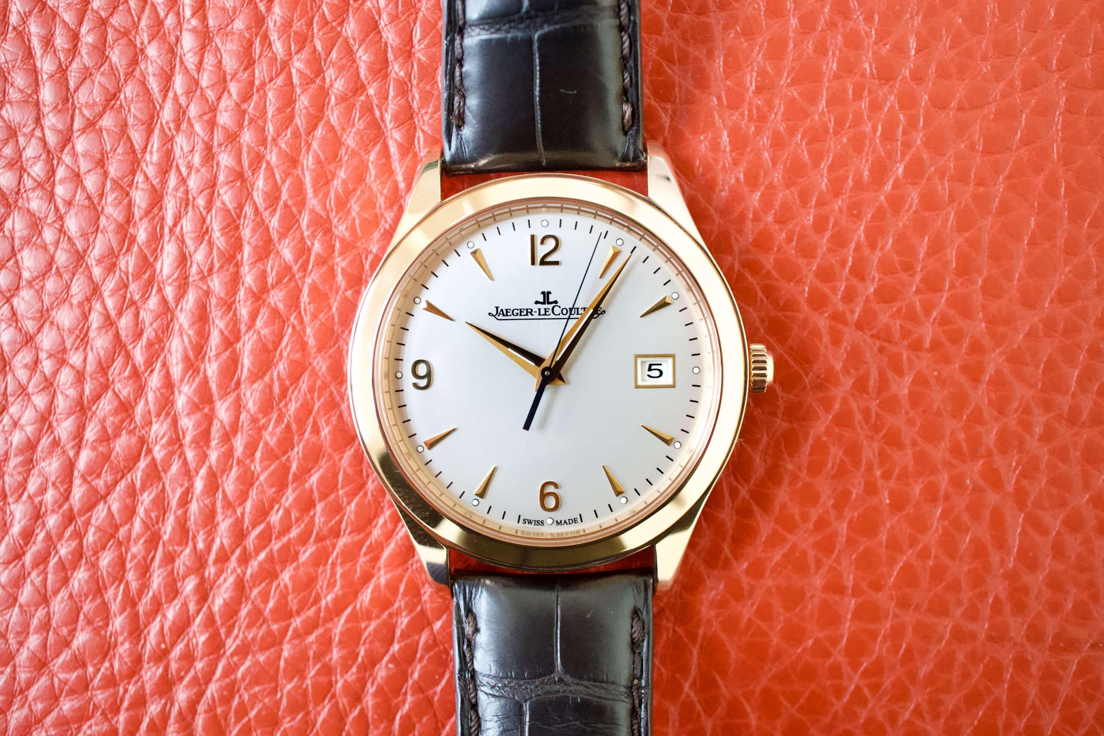 SOLD OUT Jaeger LeCoultre Master Control Date 39mm 18K Rose Gold