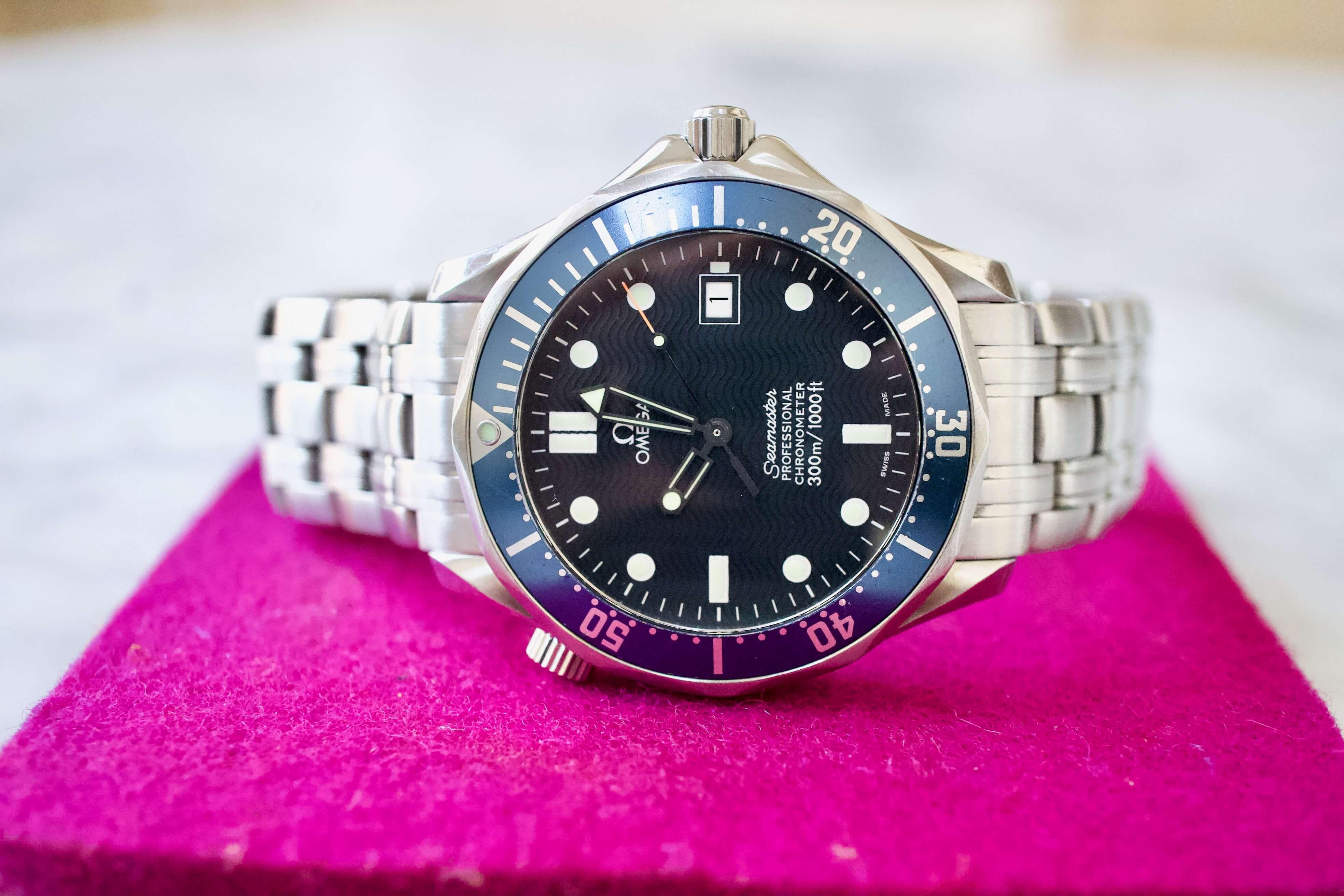 SOLD OUT Omega Seamaster 300 2531.80 41MM Diver Blue Wave Steel