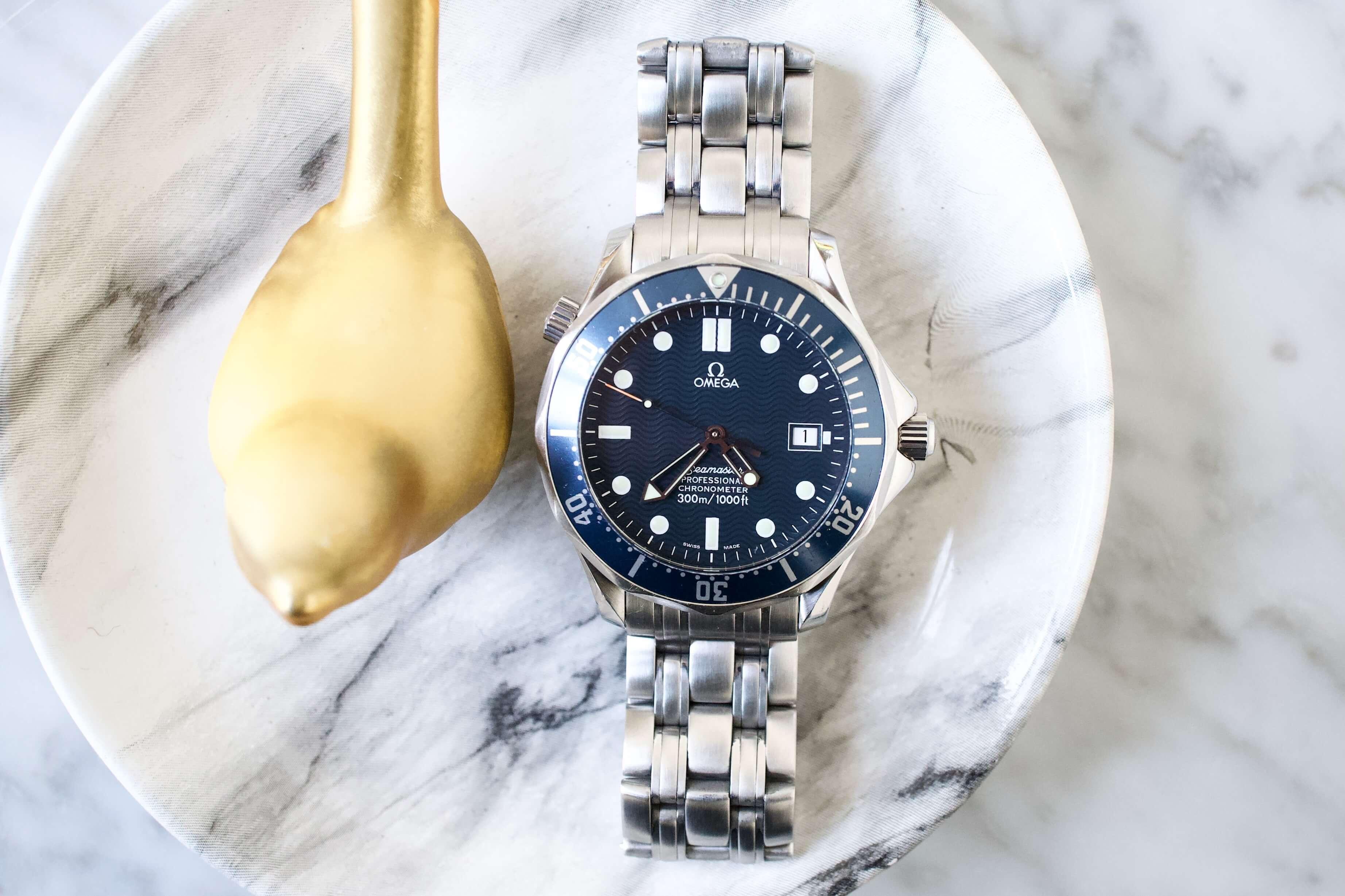 SOLD OUT Omega Seamaster 300 2531.80 41MM Diver Blue Wave Steel