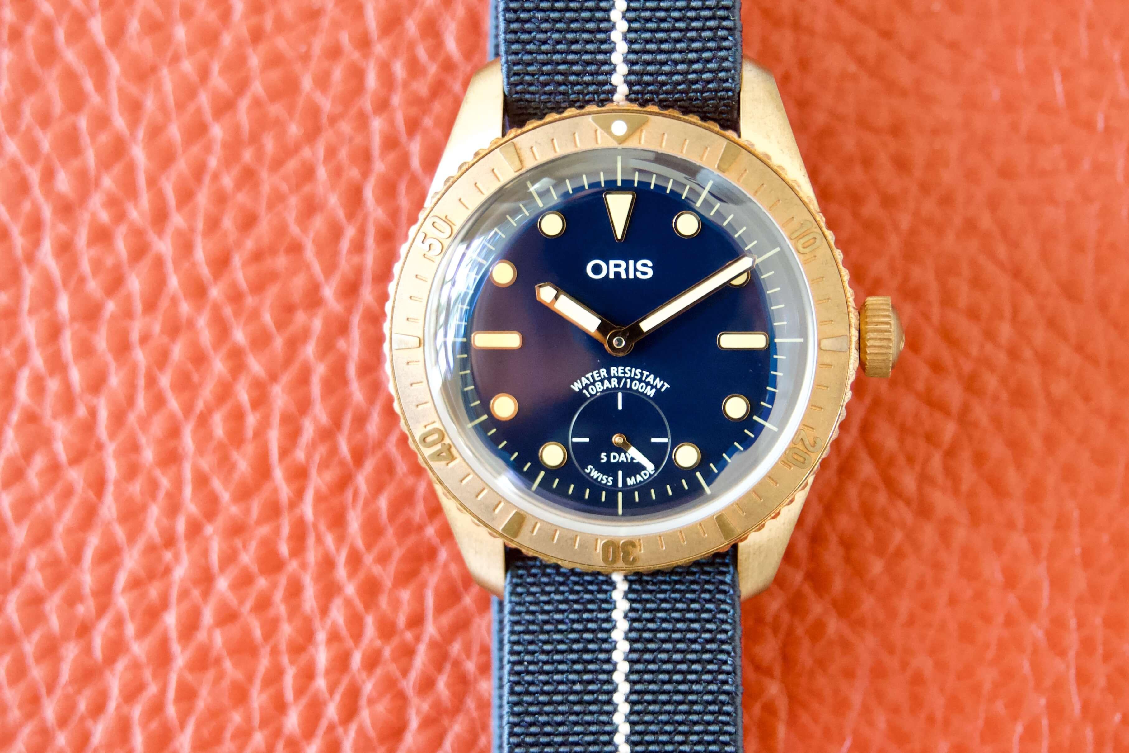 SOLD OUT Oris Carl Brashear 40mm Calibre 401 Bronze Limited