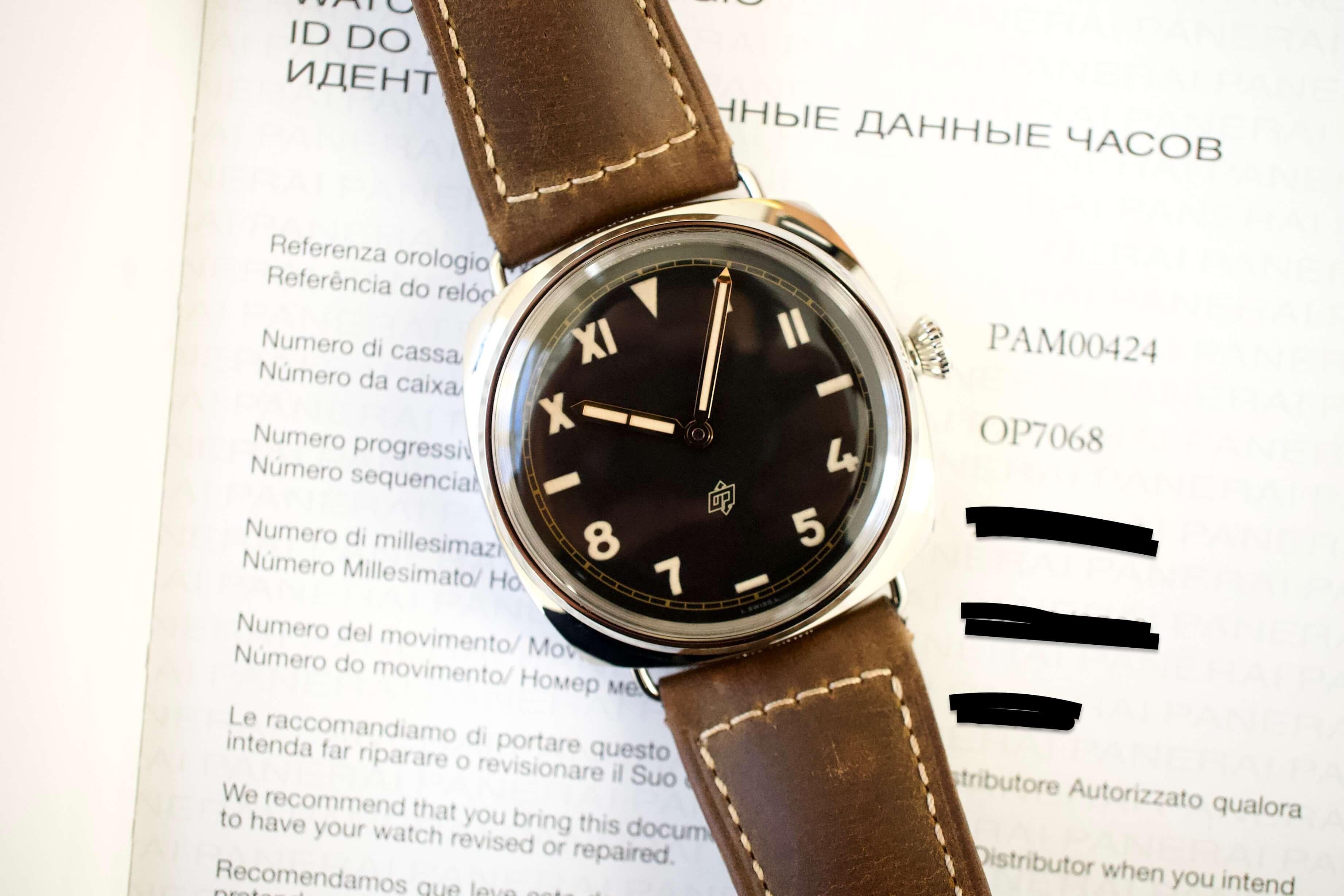 Panerai pam00424 outlet