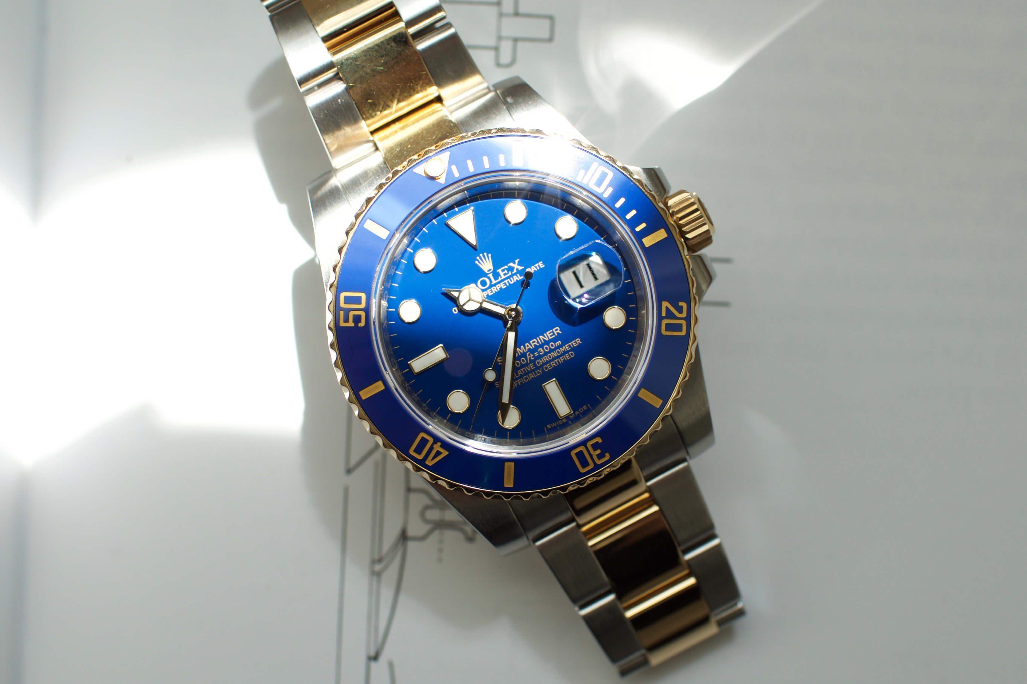 2021 rolex best sale submariner two tone