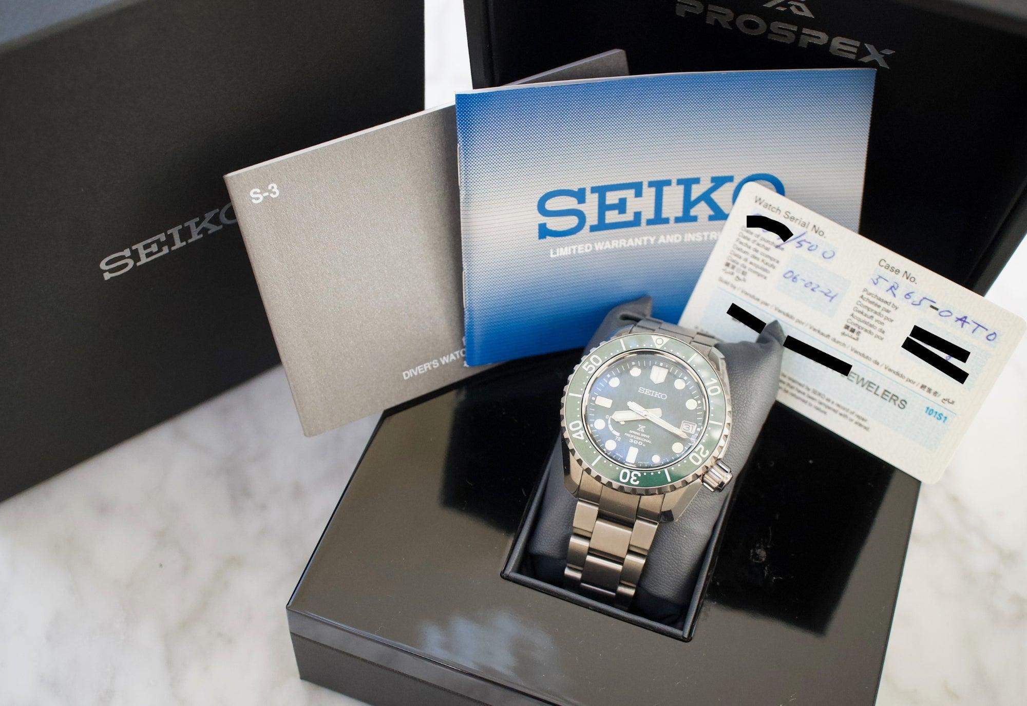 SOLD OUT Seiko Prospex SBDB039 5R65 0AT0 44MM Spring Drive