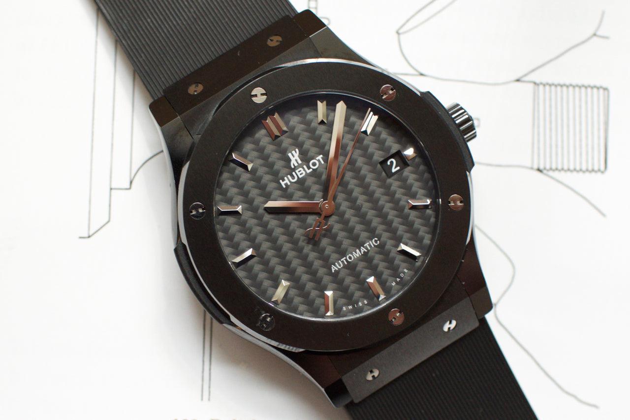 SOLDOUT: Hublot Classic Fusion 45mm 511.CM.1771.RX Box and Papers