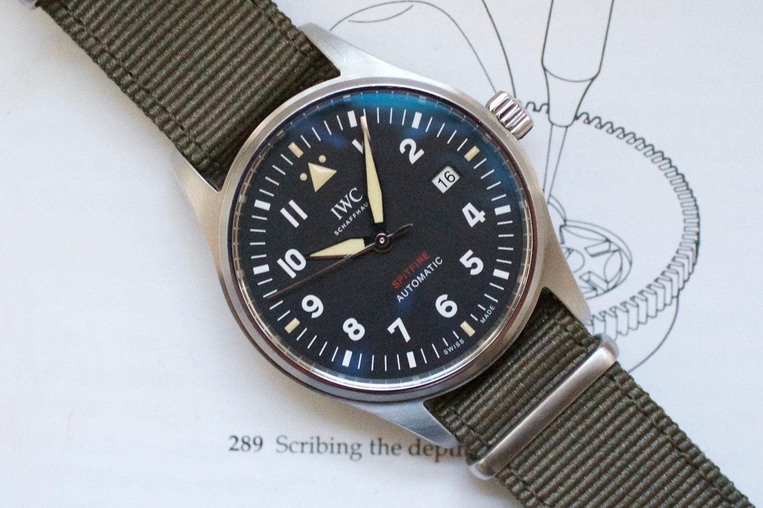 SOLDOUT IWC Pilot Spitfire Automatic 39mm IW326801 WearingTime