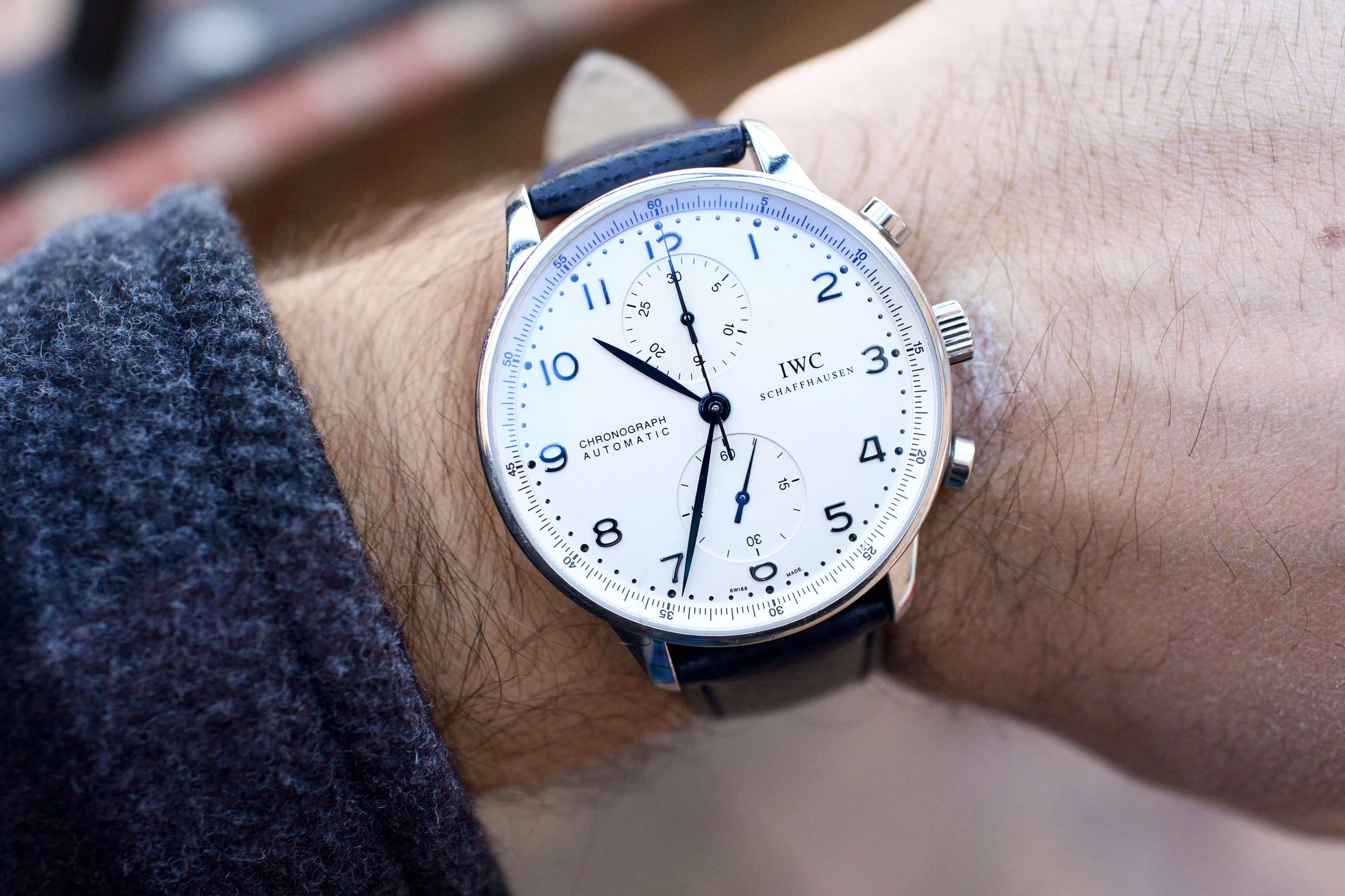 Iwc portugieser chronograph clearance 3714