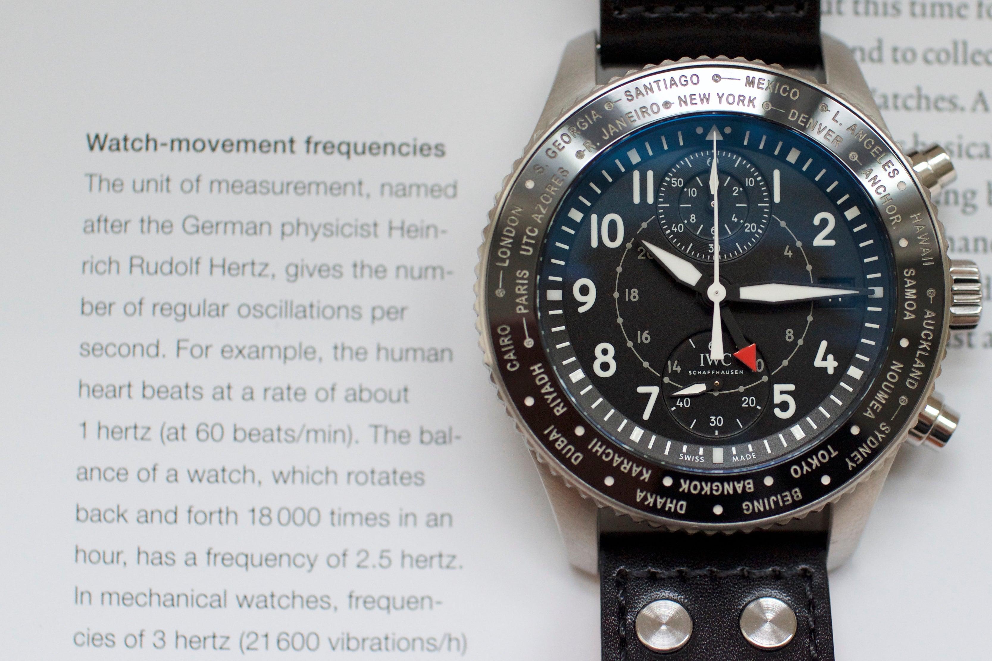 SOLDOUT IWC Timezoner Chronograph IW395001 WearingTime Luxury