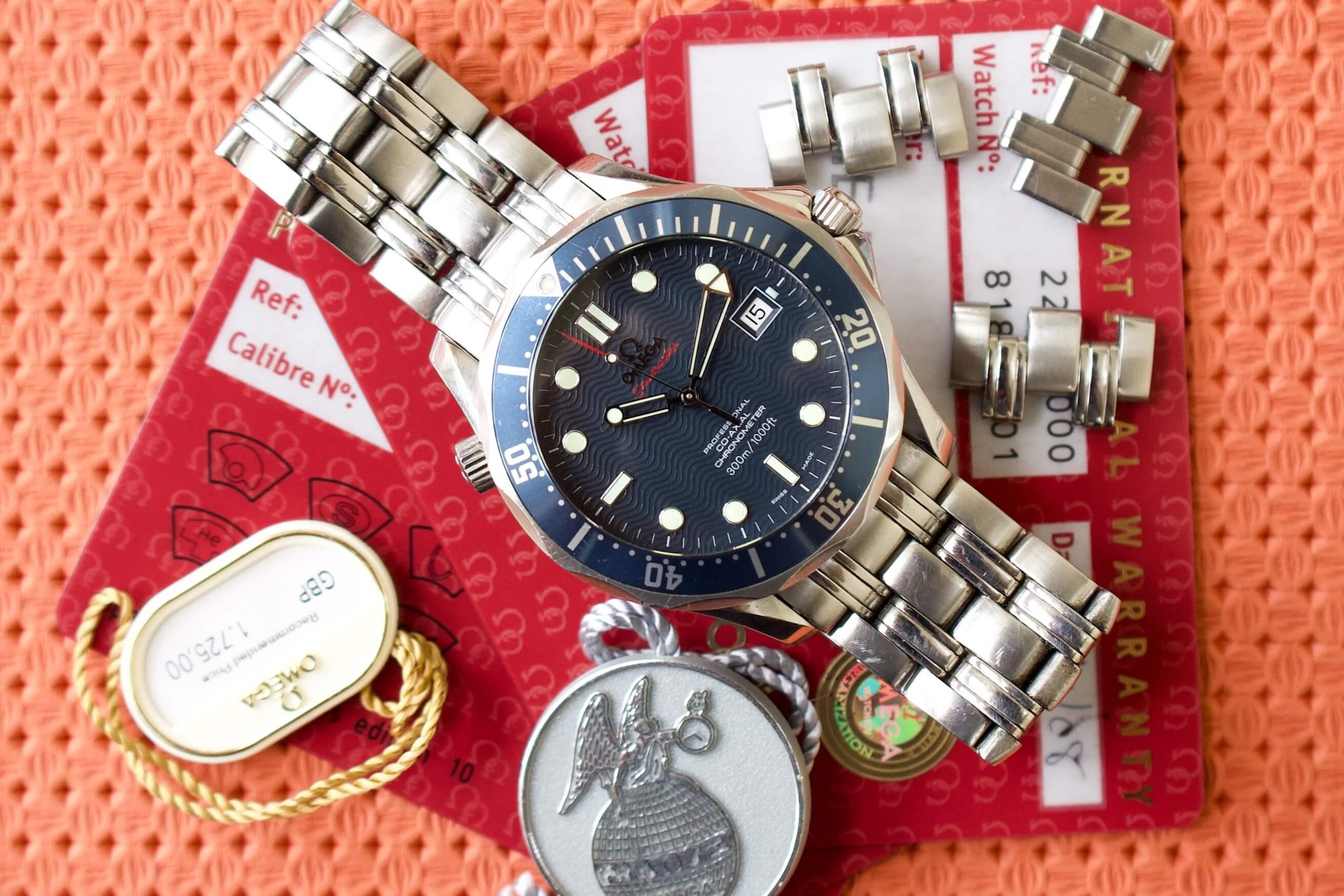 Omega seamaster 300 discount box