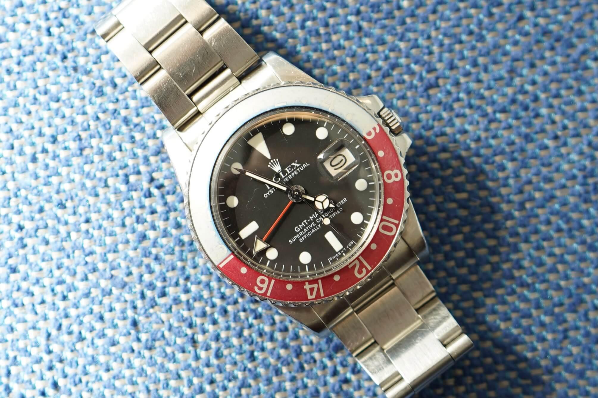 SOLDOUT Rolex 1675 Pepsi GMT 1978 Ghost Bezel WearingTime