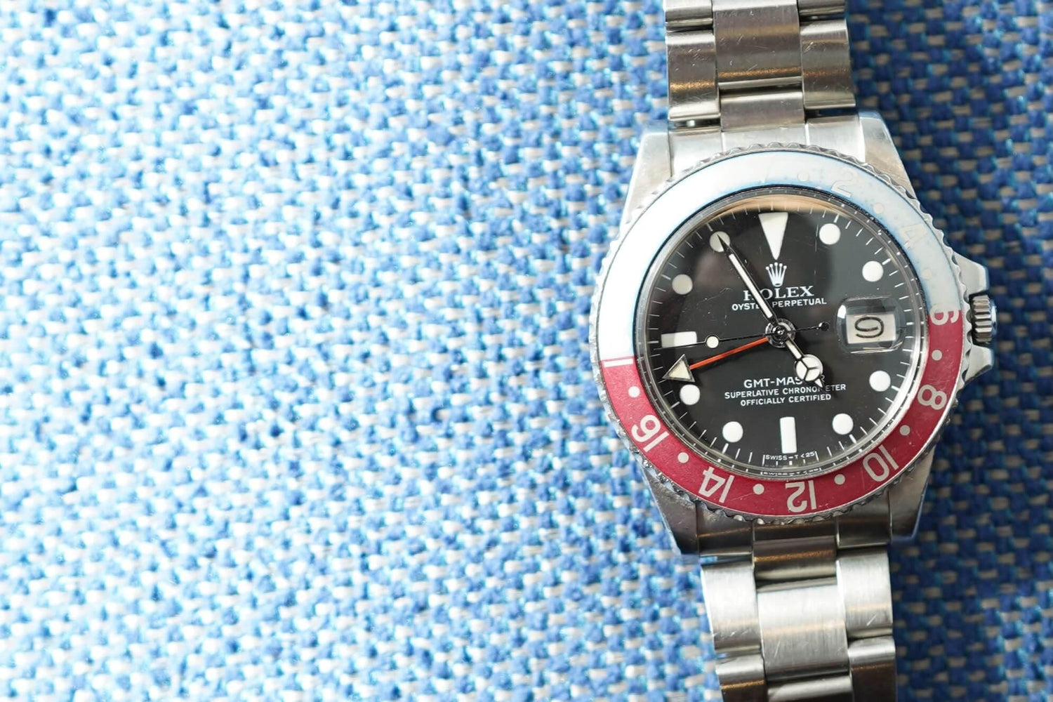 SOLDOUT: Rolex 1675 Pepsi GMT 1978 Ghost Bezel - WearingTime Luxury Watches