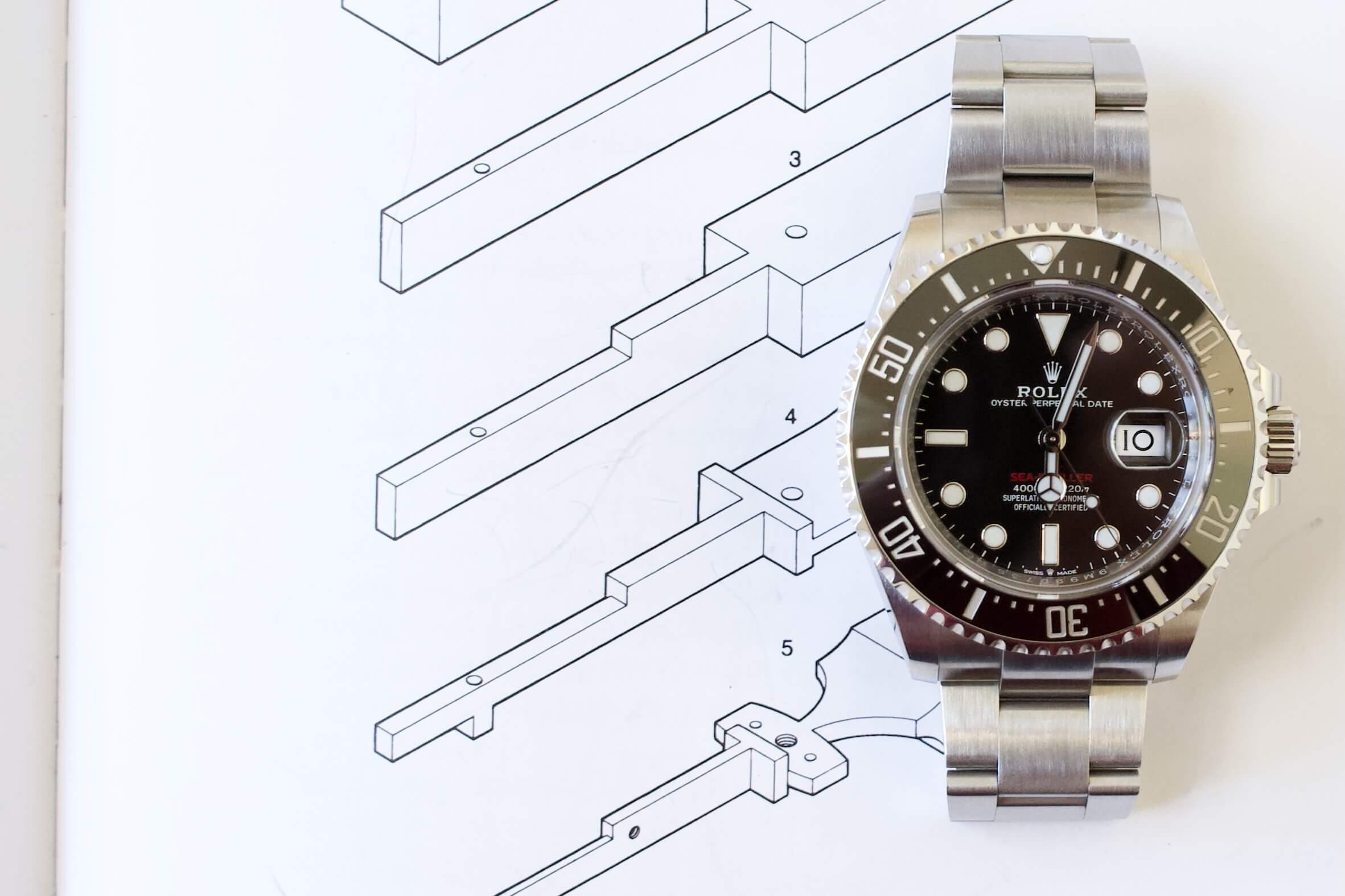 Rolex sea dweller 2018 on sale red