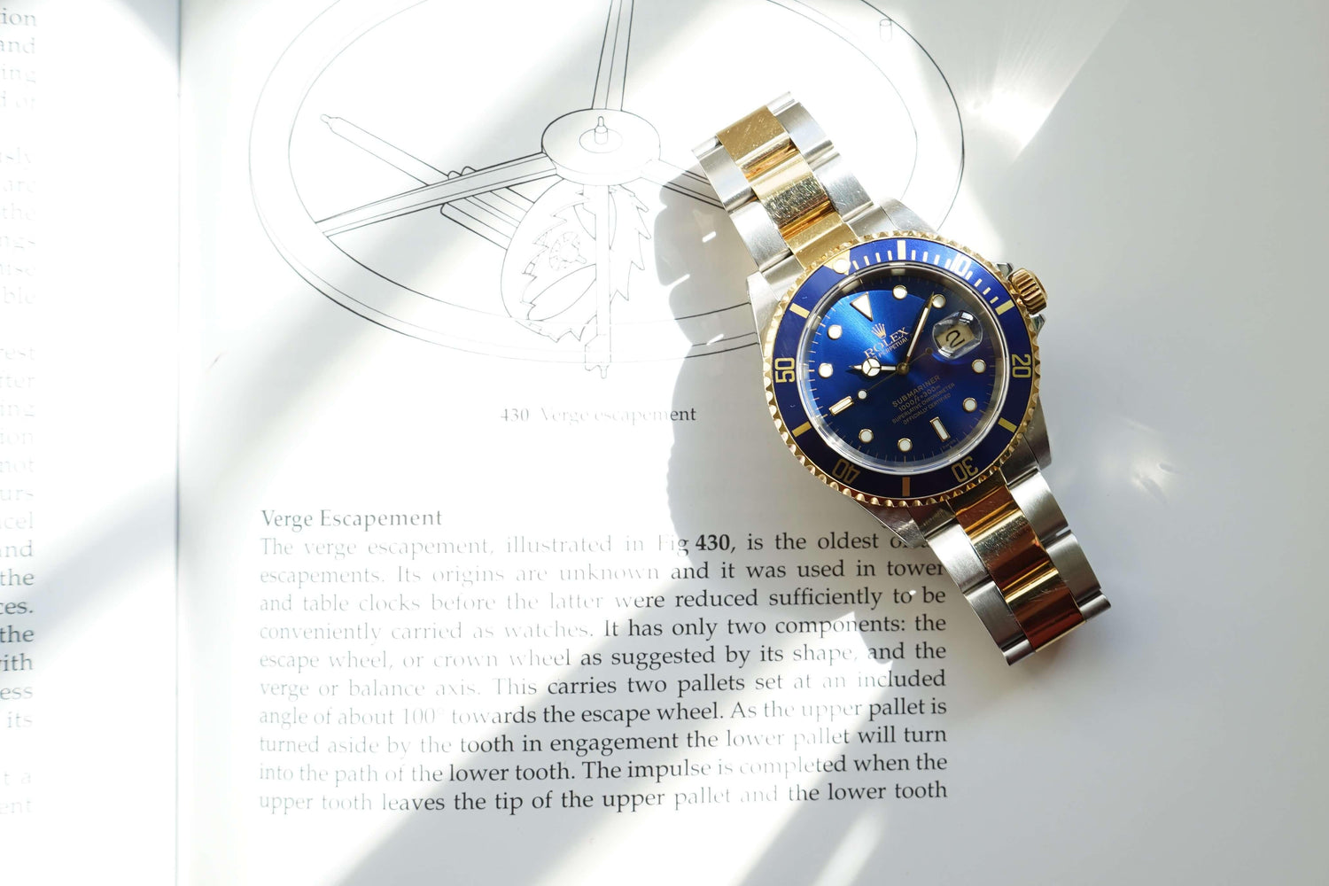 SOLDOUT: ROLEX TWO TONE SUBMARINER 16613 "BLUESY" 1999 Swiss Only Transitional - WearingTime Luxury Watches