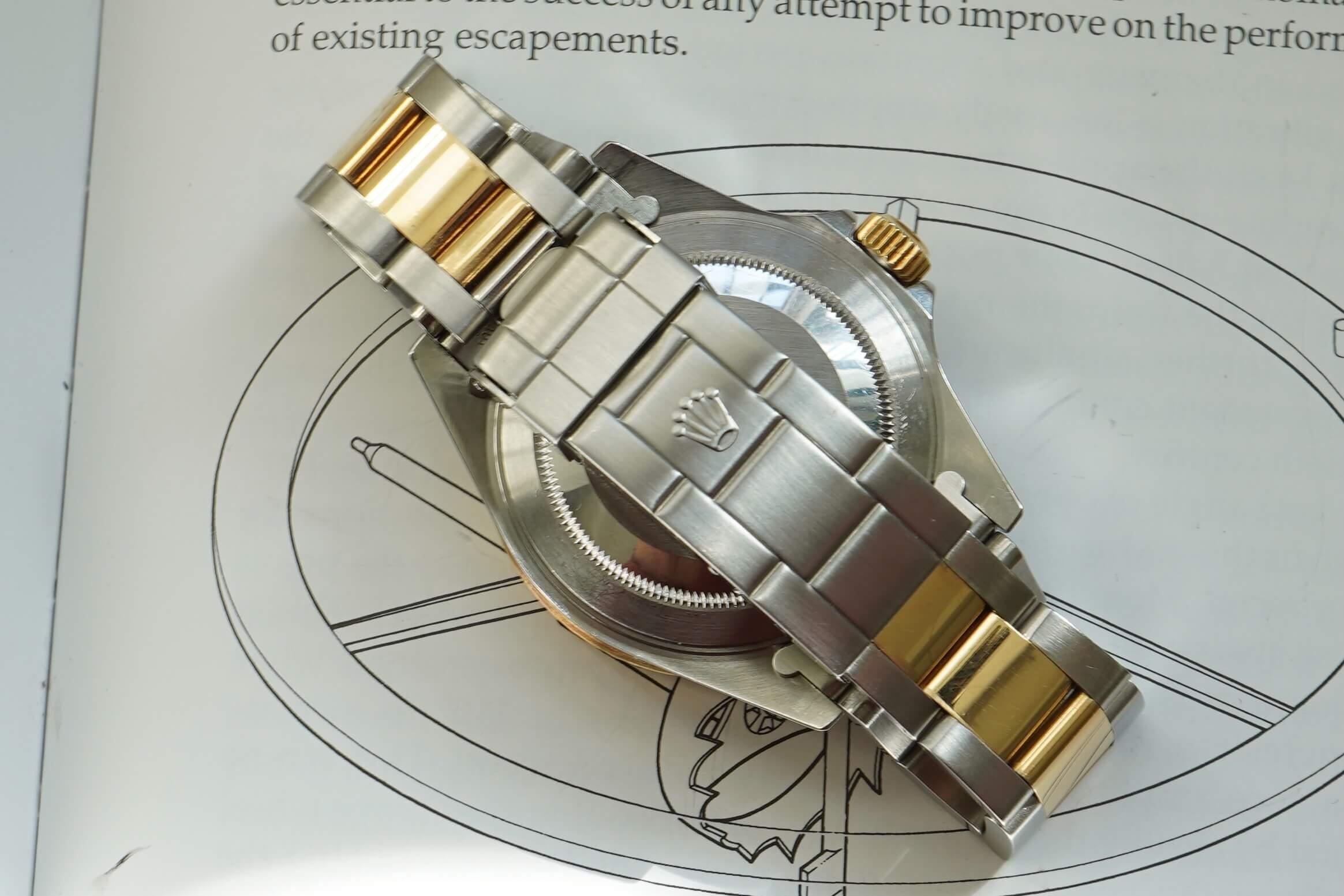 1999 rolex outlet submariner two tone